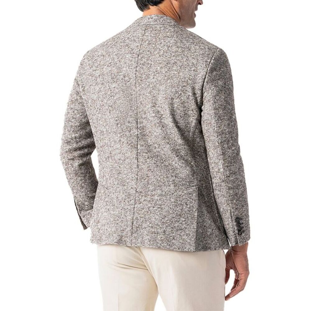 Robert Talbott Mens Wright Wool-Blend Knit Blazer… - image 2